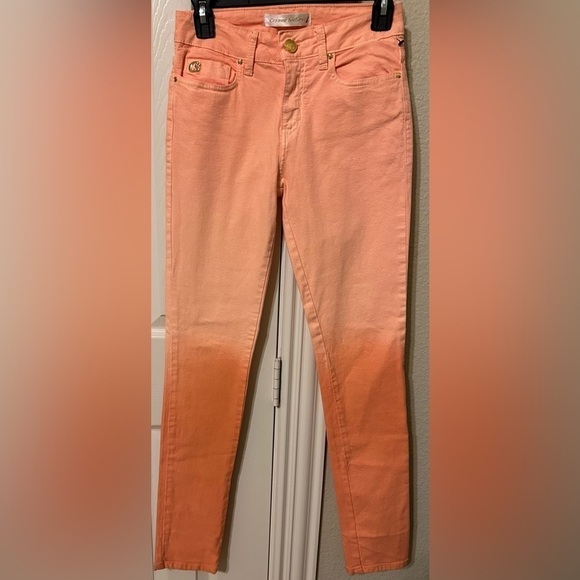 EUC Carmen Steffens designer Ombré jeans size 0 - Picture 1 of 6